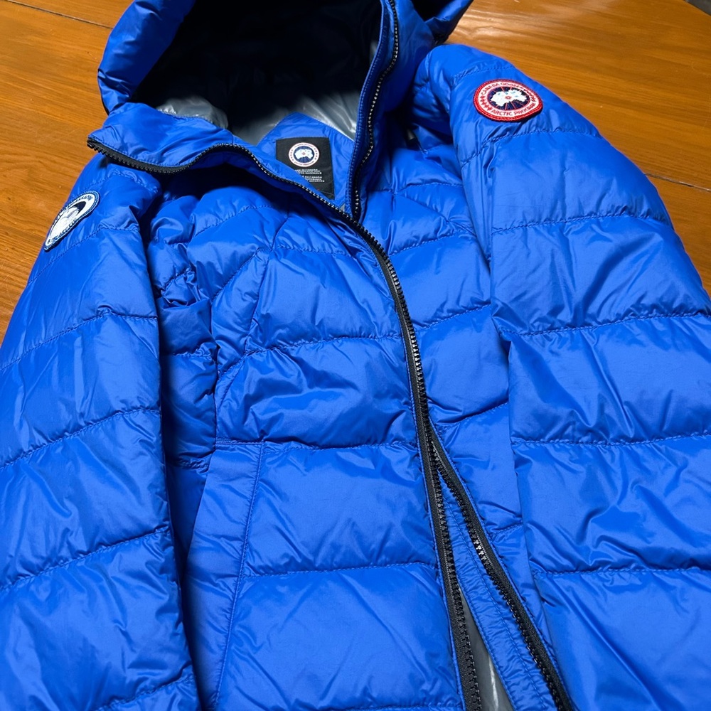 Canada Goose Blue Puffer Jacket Only Wore Once